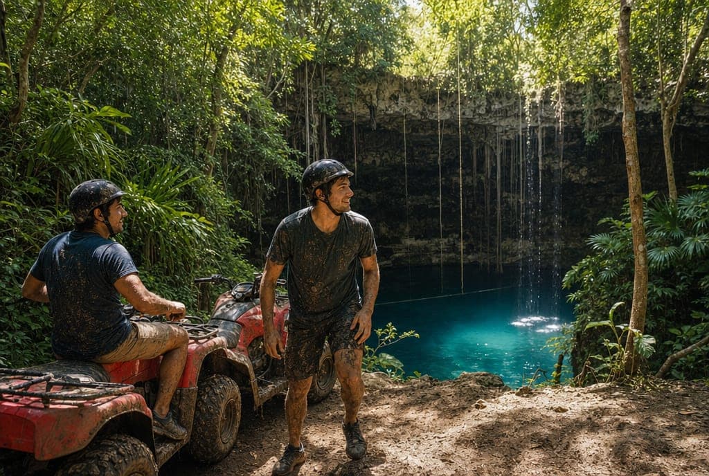 ATVs + Zip Lines + Cenote
